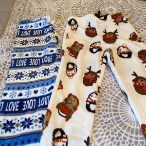 Holiday pajamas bottoms